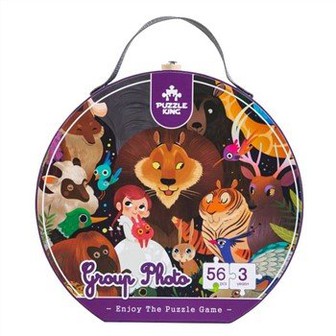 Jogo de quebra-cabeça portátil para crianças